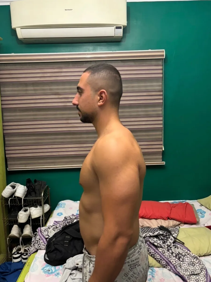 Project F client, before coaching