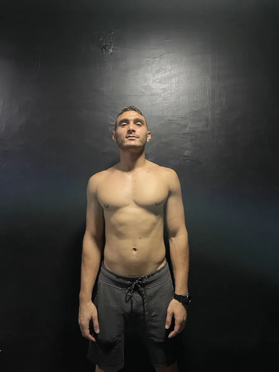 Project F client, before coaching
